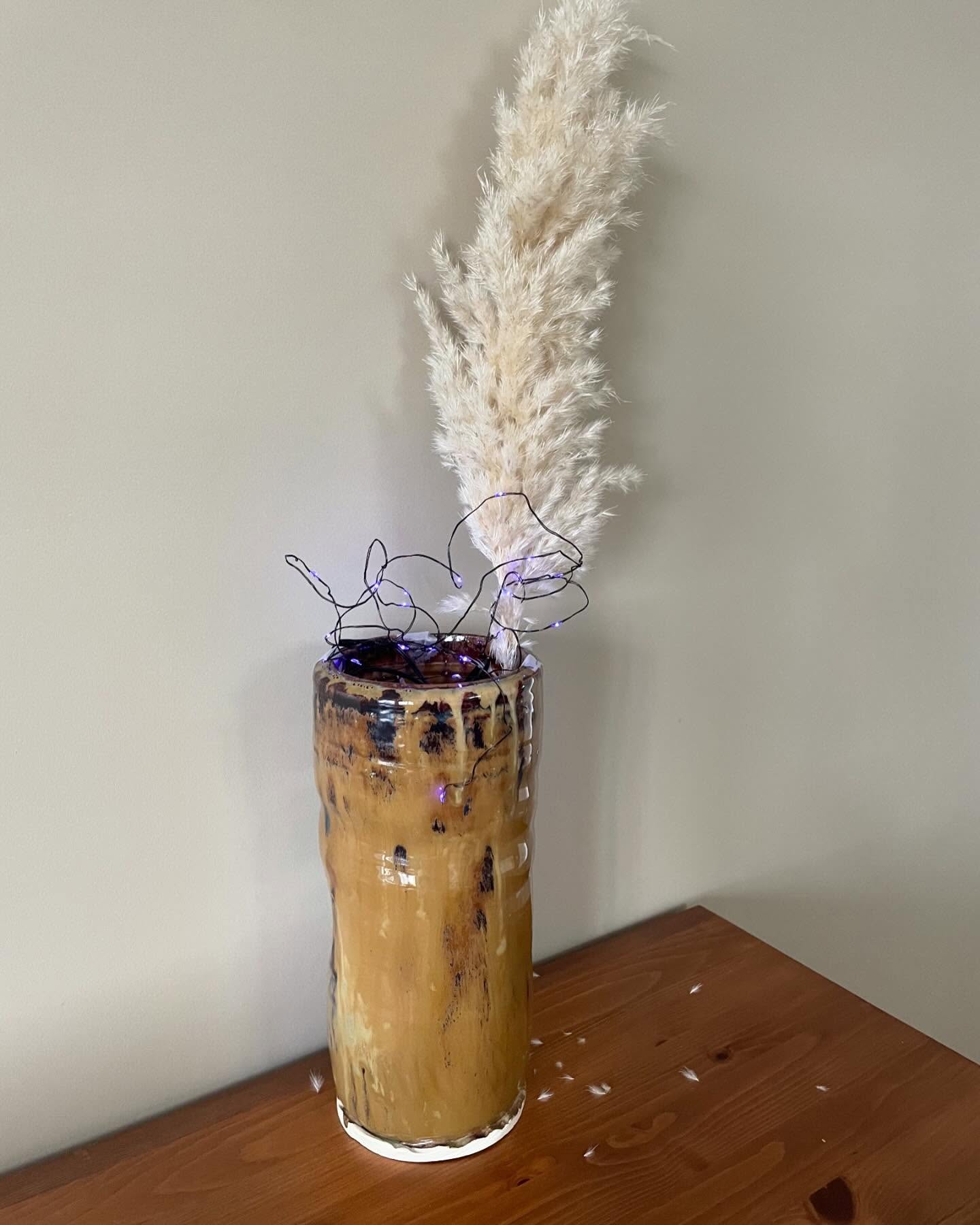 Green glazed tea pot